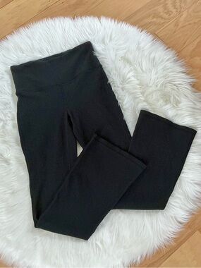 Athleta Elation Rib Crop Flare Leggings Size Medium Tall